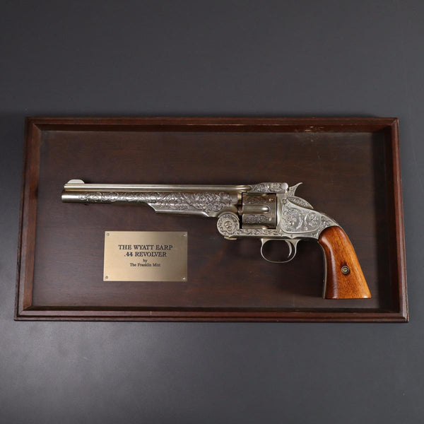 "【中古】フランクリンミント ワイアット・アープ WYATT EARP 44 リボリバー S&W model 3 モデルガン "