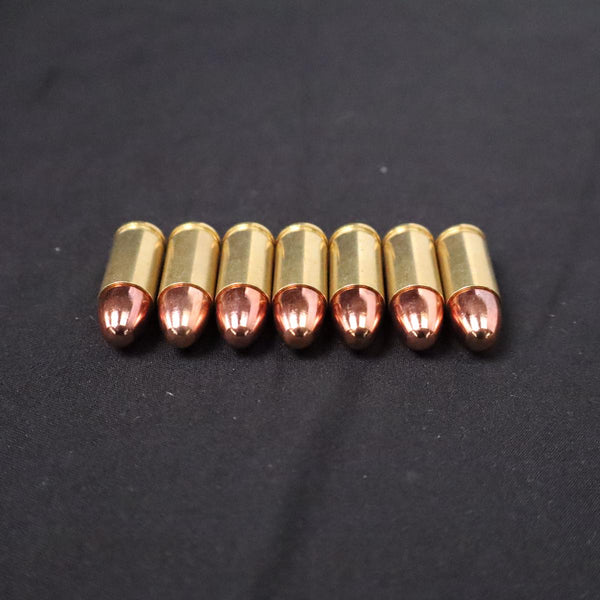 【中古】RIGHT 9mm ルガー リアルダミーカートリッジ 7発 - ARMZ CITY モデルガン専門店