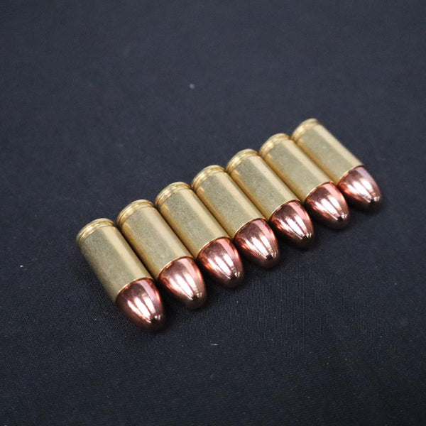 【中古】RIGHT 9mm ルガー リアルダミーカートリッジ 7発 - ARMZ CITY モデルガン専門店