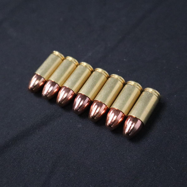 【中古】RIGHT 9mm ルガー リアルダミーカートリッジ 7発 - ARMZ CITY モデルガン専門店