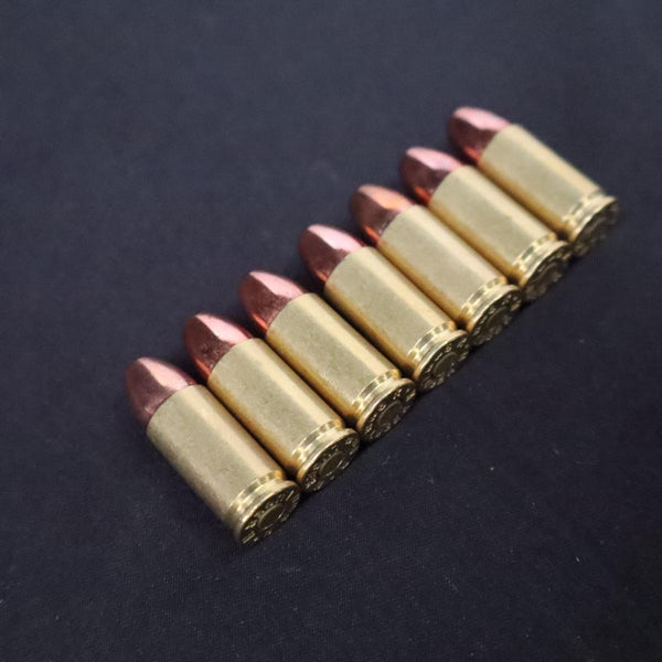 【中古】RIGHT 9mm ルガー リアルダミーカートリッジ 7発 - ARMZ CITY モデルガン専門店