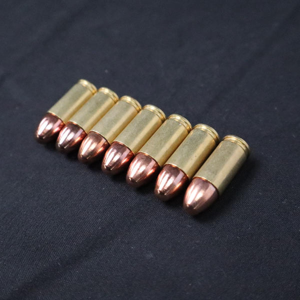 【中古】RIGHT 9mm ルガー リアルダミーカートリッジ 7発 - ARMZ CITY モデルガン専門店