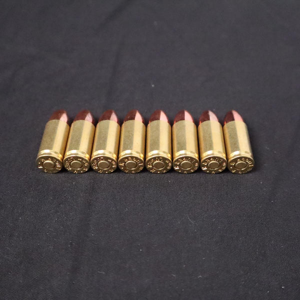 【中古】RIGHT 9mm ルガー リアルダミーカートリッジ 8発 - ARMZ CITY モデルガン専門店