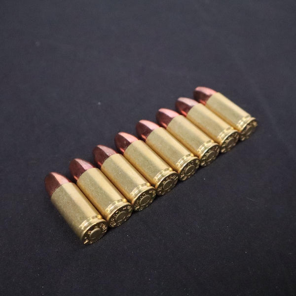 【中古】RIGHT 9mm ルガー リアルダミーカートリッジ 8発 - ARMZ CITY モデルガン専門店