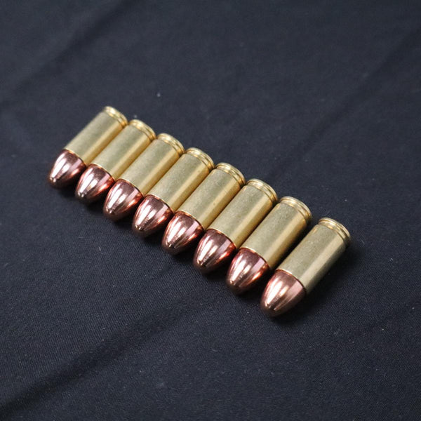 【中古】RIGHT 9mm ルガー リアルダミーカートリッジ 8発 - ARMZ CITY モデルガン専門店