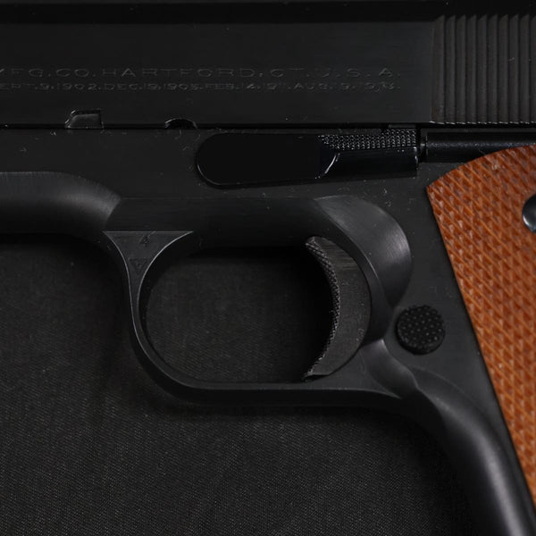 【中古】ELAN エラン 六研 M1911 ナショナルマッチ 戦前 スティーブンス サイト ダミーカート モデルガン