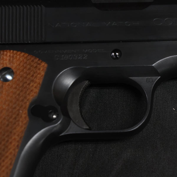 【中古】ELAN エラン 六研 M1911 ナショナルマッチ 戦前 スティーブンス サイト ダミーカート モデルガン