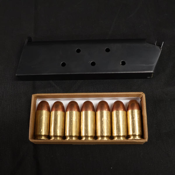 【中古】ELAN エラン 六研 M1911 ナショナルマッチ 戦前 スティーブンス サイト ダミーカート モデルガン
