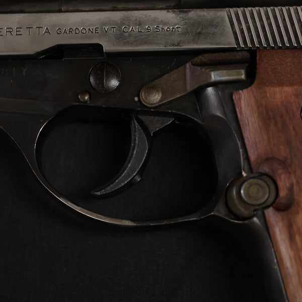 【中古】マルシン 不具合品 ベレッタ M84 木製グリップ