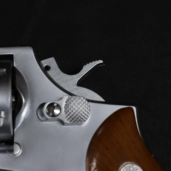 【中古】コクサイ S&W M64 シルバー 2インチ モデルガン ABS 木製グリップ