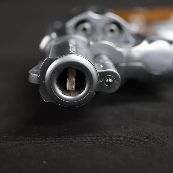 【中古】コクサイ S&W M64 シルバー 2インチ モデルガン ABS 木製グリップ