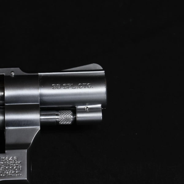 【中古】コクサイ S&W M64 シルバー 2インチ モデルガン ABS 木製グリップ