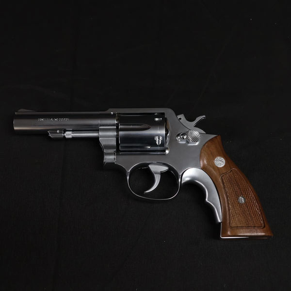 【中古】コクサイ S&W M65 シルバー 4インチ モデルガン ABS 木製グリップ