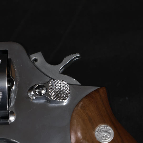 【中古】コクサイ S&W M65 シルバー 4インチ モデルガン ABS 木製グリップ