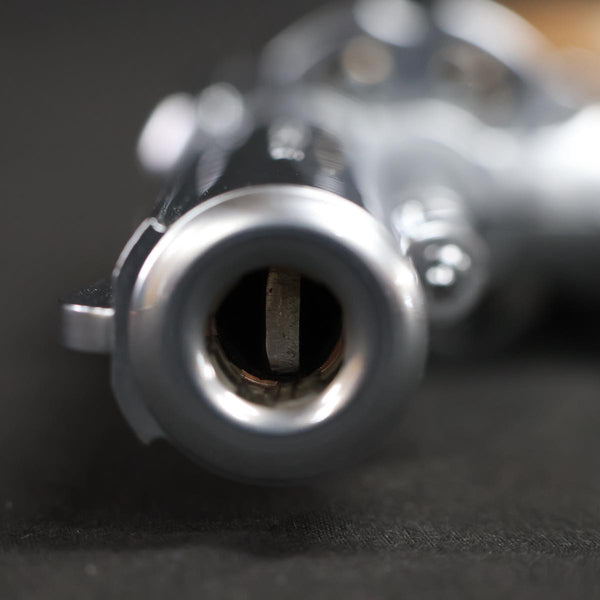 【中古】コクサイ S&W M65 シルバー 4インチ モデルガン ABS 木製グリップ