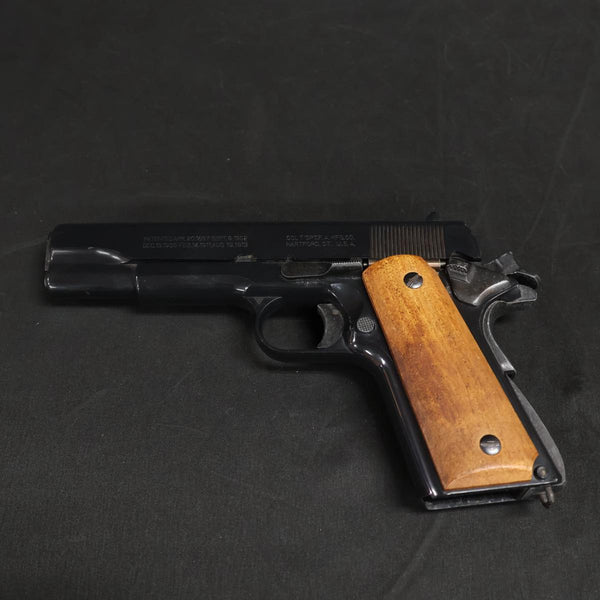 【中古】MGC ジャンク M1911A1 U.S ARMY モデルガン 木製グリップ