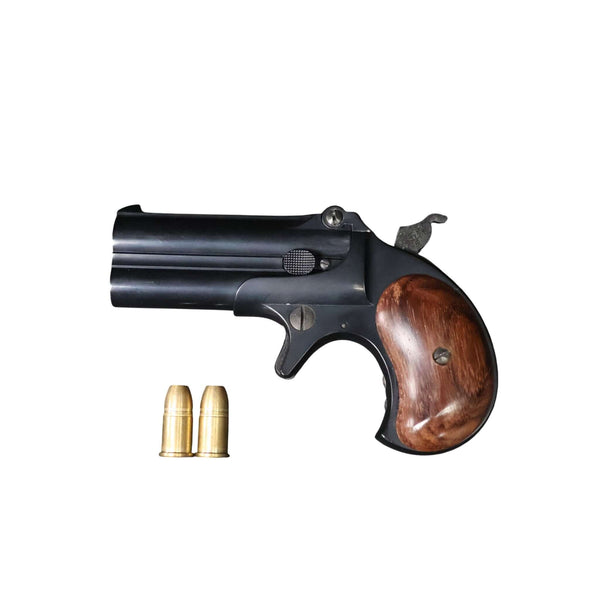 【中古】CMC デリンジャー モデルガン 木製グリップ