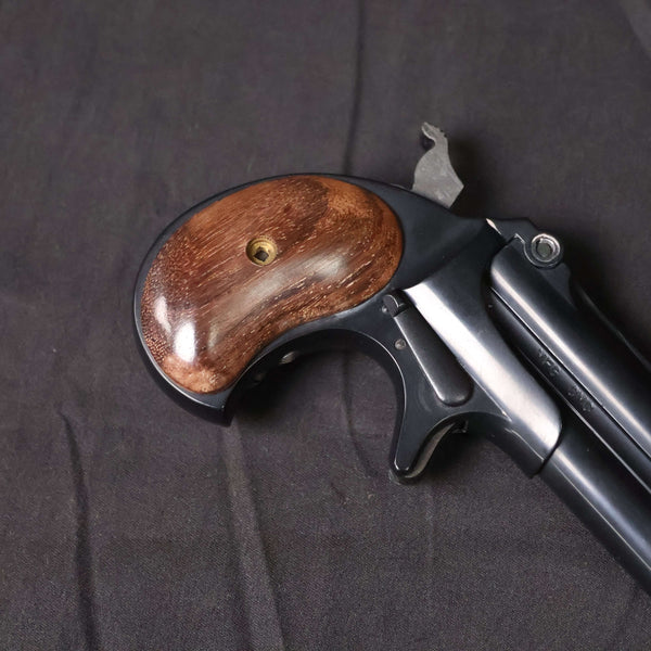 【中古】CMC デリンジャー モデルガン 木製グリップ