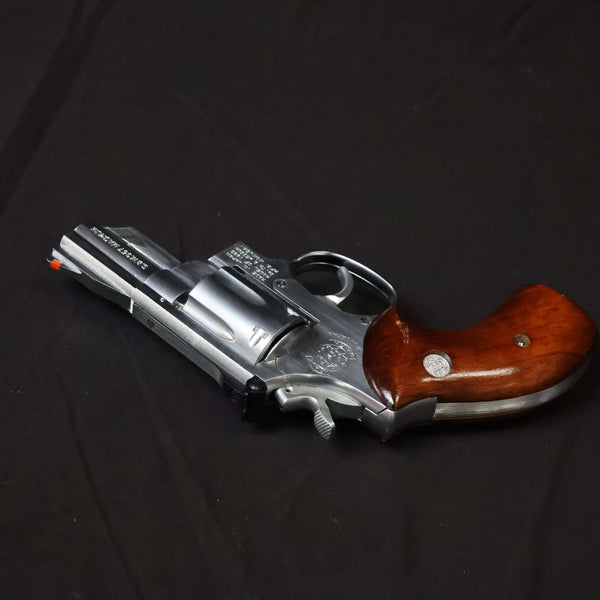 【中古】コクサイ S&W M66 M19 モデルガン 357マグナム 木製グリップ