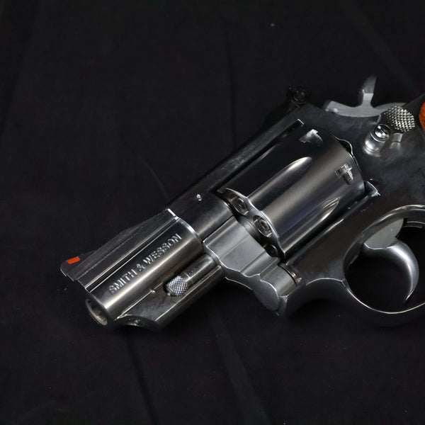 【中古】コクサイ S&W M66 M19 モデルガン 357マグナム 木製グリップ