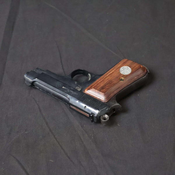 【中古】ウエスタンアームズ WA ベレッタ M1934 モデルガン 木製グリップ