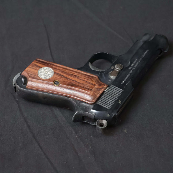 【中古】ウエスタンアームズ WA ベレッタ M1934 モデルガン 木製グリップ