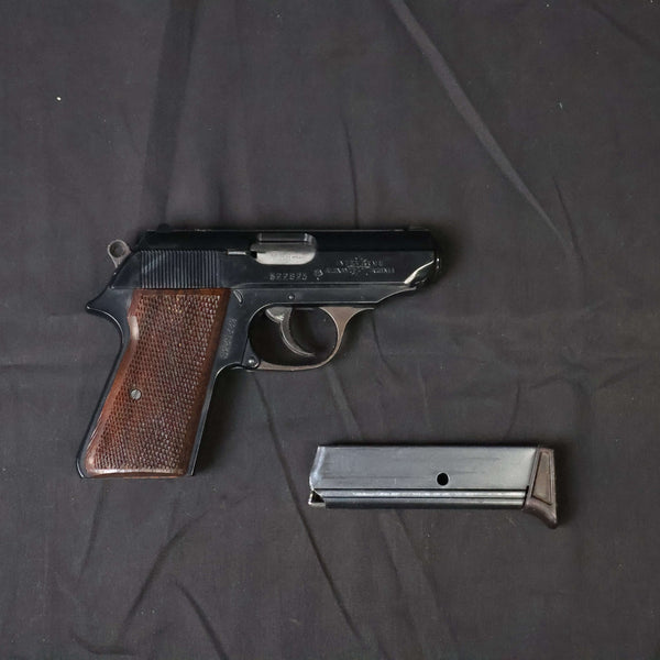 【中古】ウエスタンアームズ WA ワルサー PPk/s モデルガン 木製グリップ