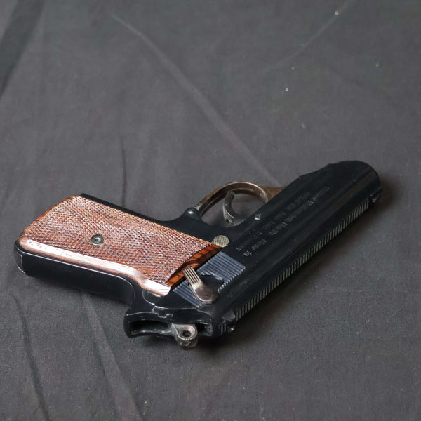 【中古】ウエスタンアームズ WA ワルサー PPk/s モデルガン 木製グリップ