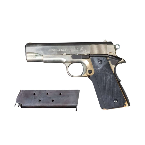 【中古】SUZUKI コルト コンバット コマンダー モデルガン