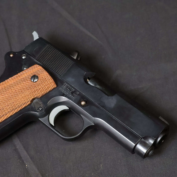 【中古】MGC デトニクス 45 モデルガン 木製グリップ