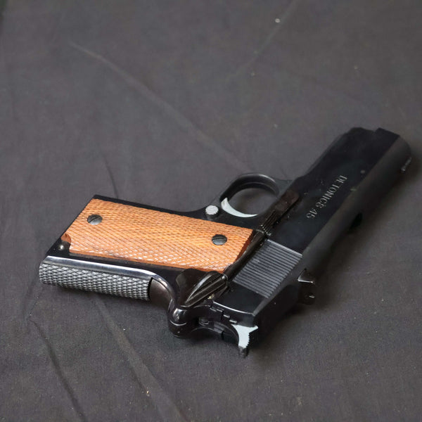 【中古】MGC デトニクス 45 モデルガン 木製グリップ