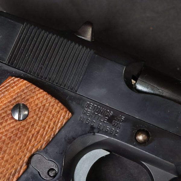 【中古】MGC デトニクス 45 モデルガン 木製グリップ