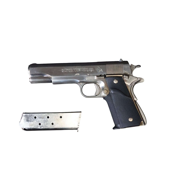 【中古】MGC コルト M1911A1 シルバー メッキ モデルガン
