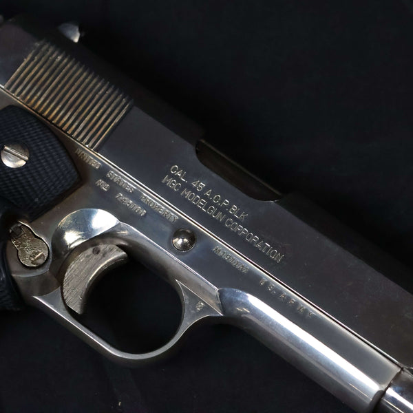 【中古】MGC コルト M1911A1 シルバー メッキ モデルガン
