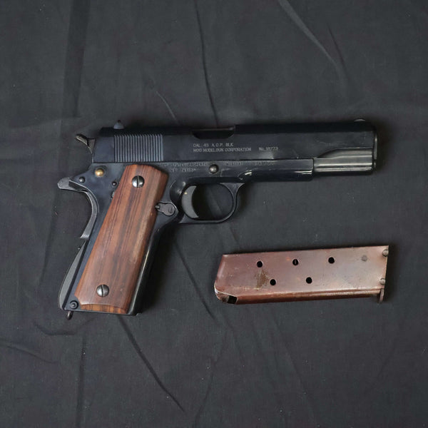 【中古】MGC コルト M1911 A1 モデルガン 木製グリップ