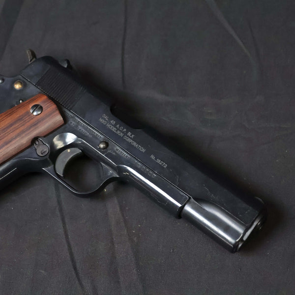 【中古】MGC コルト M1911 A1 モデルガン 木製グリップ