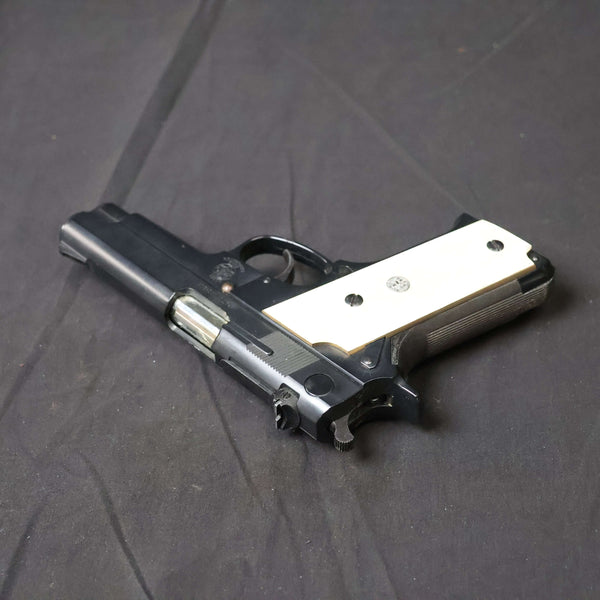 【中古】MGC S&W M59 モデルガン WA 真鍮 パールグリップ