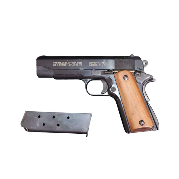 【中古】MGC コルト M1911 A1 モデルガン 木製グリップ