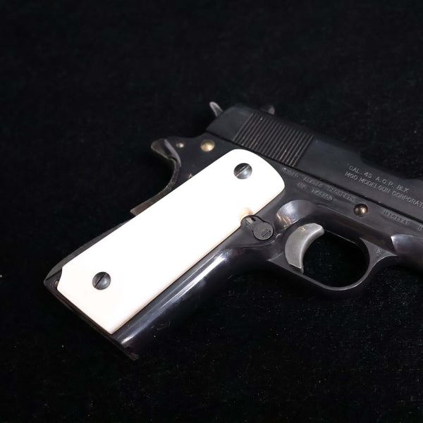 【中古】MGC コルト M1911A1 モデルガン 象牙風 グリップ