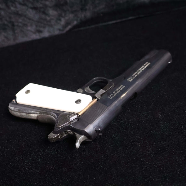 【中古】MGC コルト M1911A1 モデルガン 象牙風 グリップ