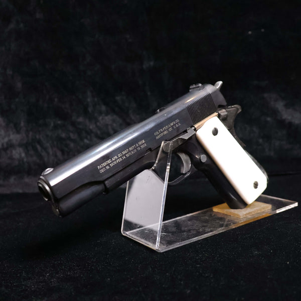 【中古】MGC コルト M1911A1 モデルガン 象牙風 グリップ