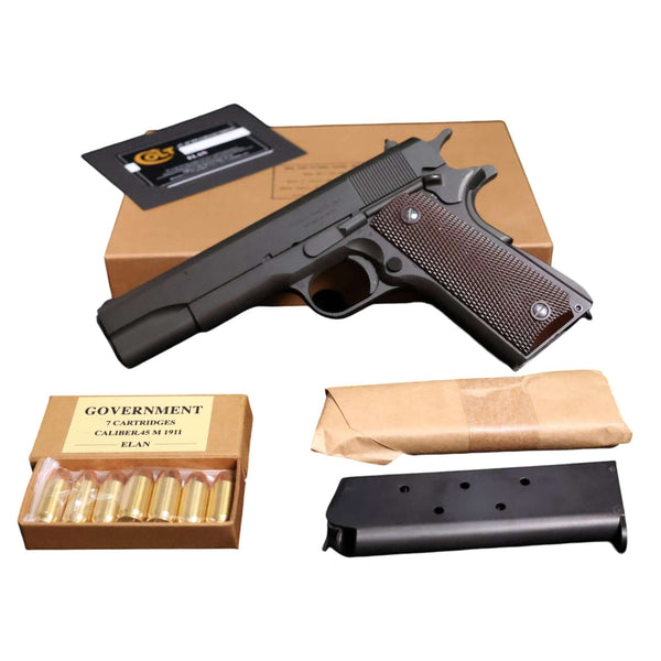 【中古】ELAN コルト M1911A1 イサカ ITHACA モデルガン