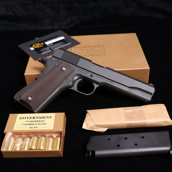 【中古】ELAN コルト M1911A1 イサカ ITHACA モデルガン