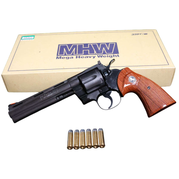 【中古】コクサイ コルトパイソン357マグナム MHW モデルガン