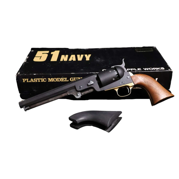 【中古】CAW コルト M1851 NAVY モデルガン HW 木製グリップ