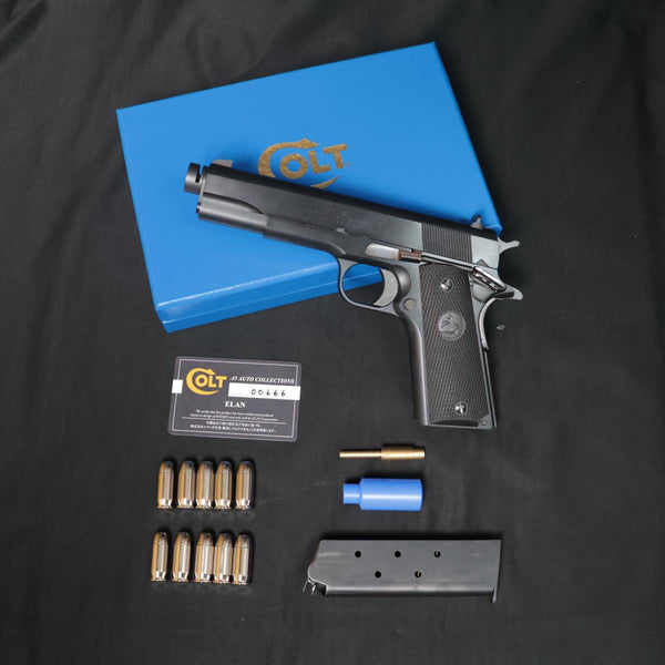 【中古】ELAN エラン フルオートガバメント マシンピストル デスノートモデル モデルガン