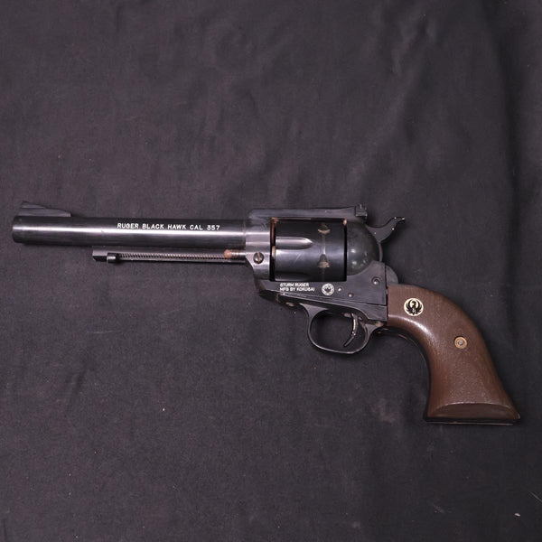 【中古】コクサイ ルガー スーパー ブラックホーク モデルガン