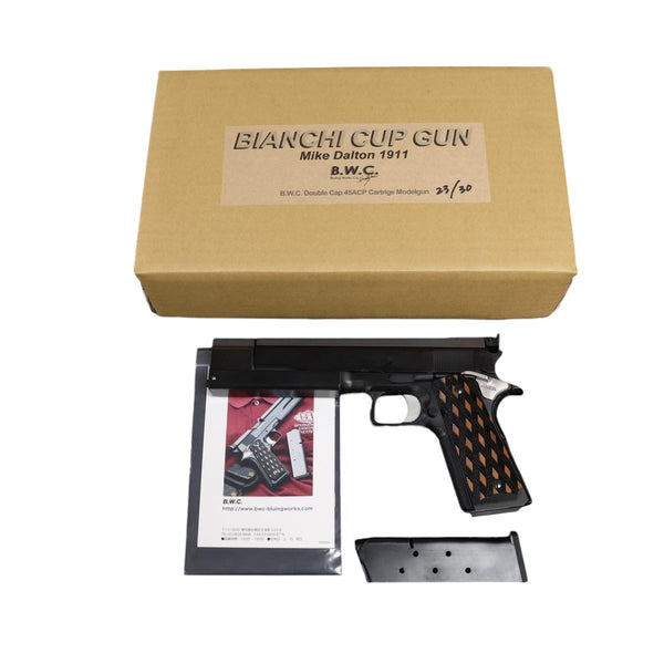 【中古】BWC BIANCHI CUP GUN ビアンキカップガン MikeDalton マイク ダルトン 1911