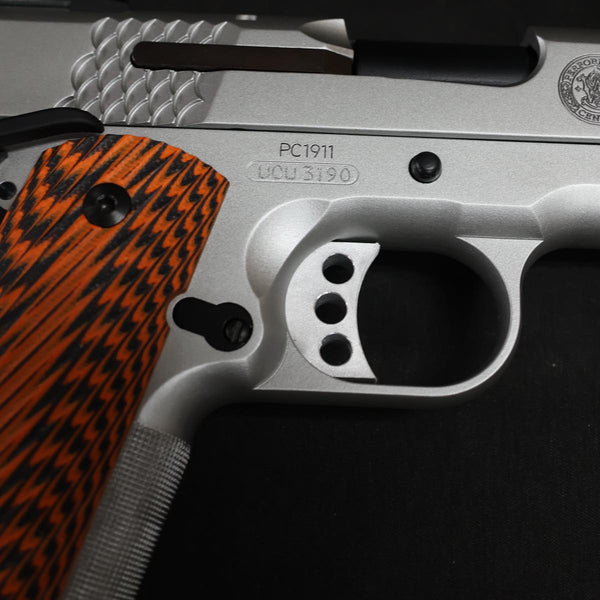 【中古】B.W.C SW 1911 PC 4.25 AL.SV S&Wパフォーマンスセンター モデルガン