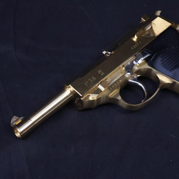 【中古】HOBBY FIX ホビーフィックス ZEKE P38 真鍮 モデルガン